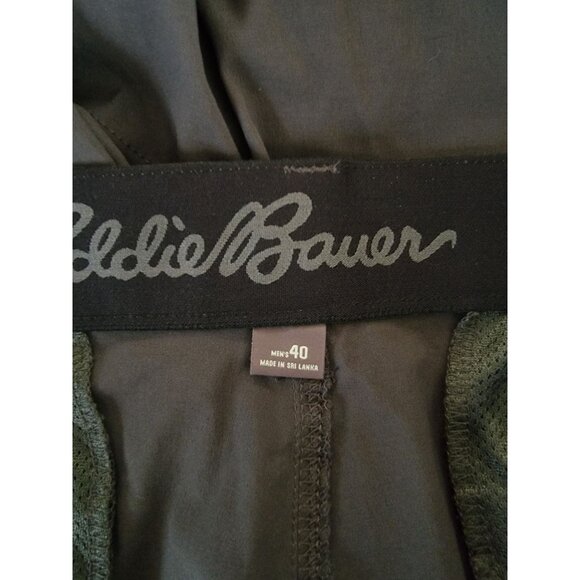 Eddie Bauer Mens Horizon Guide Wander Shorts Classic Fit Size 40 Black Flexion - Picture 6 of 7